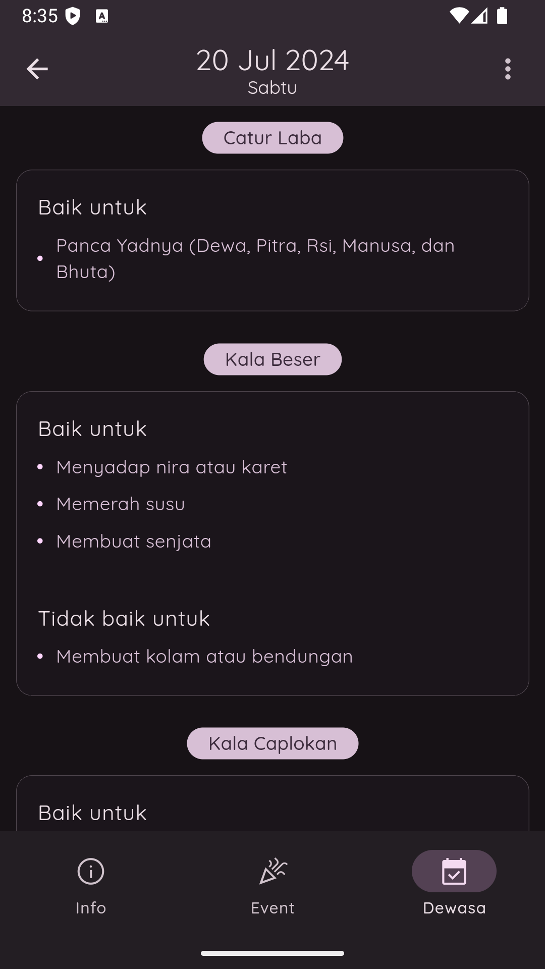 Kalender Saka Bali FlutterX